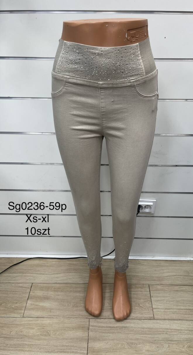 Jeansy damskie SG0236-59P 1 kolor  XS-XL