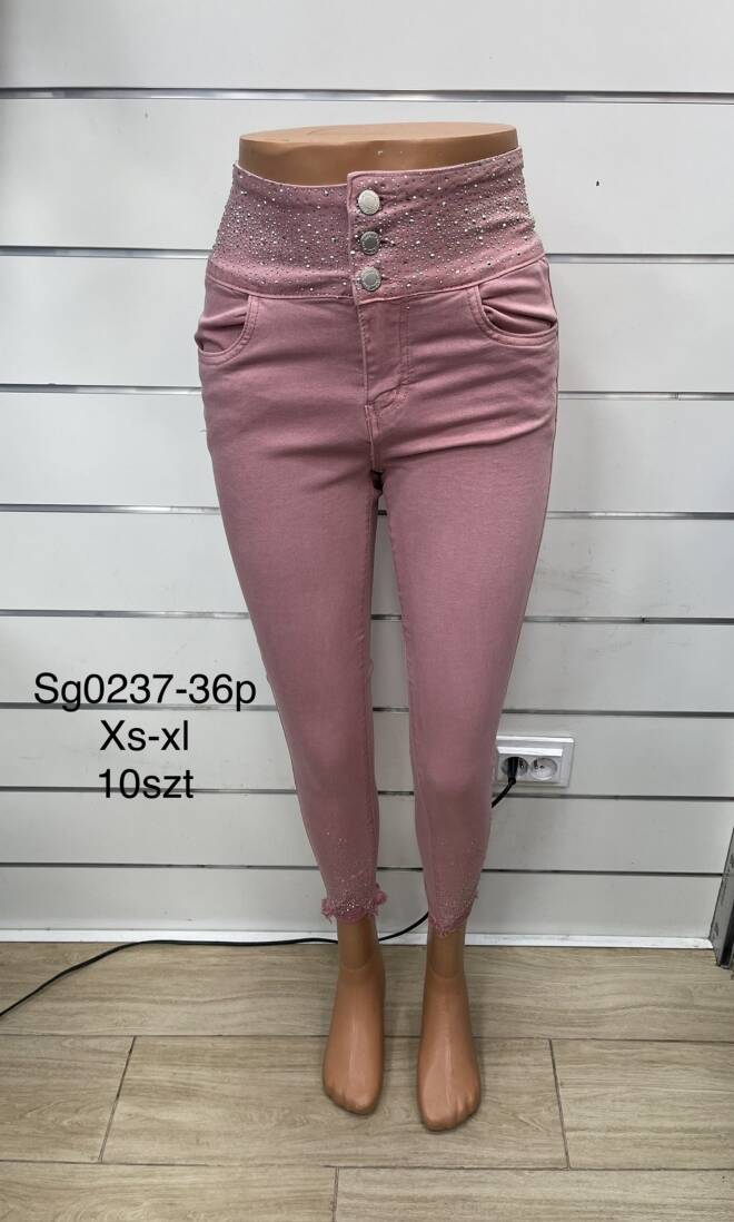 Jeansy damskie SG0237-36P 1 kolor  XS-XL