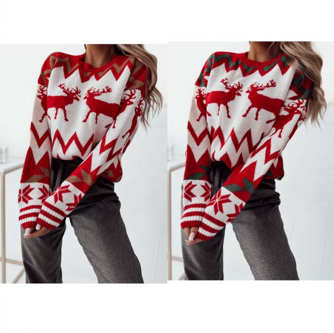 Sweter damskie 2911 Mix KOLOR  Standard (Towar Tureckie) 1