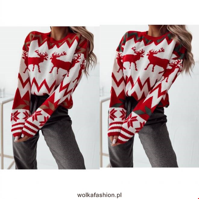 Sweter damskie 2911 Mix KOLOR  Standard (Towar Tureckie)