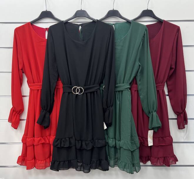 Sukienka damskie 2914 Mix KOLOR  Standard (Towar Włoskie) 1