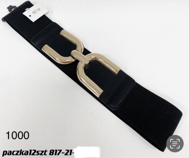 Pasek damskie 817-21 1 kolor  Standard (Towar Tureckie) 1