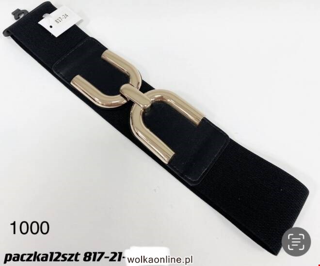 Pasek damskie 817-21 1 kolor  Standard (Towar Tureckie)