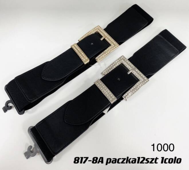 Pasek damskie 817-8A 1 kolor  Standard (Towar Tureckie) 1