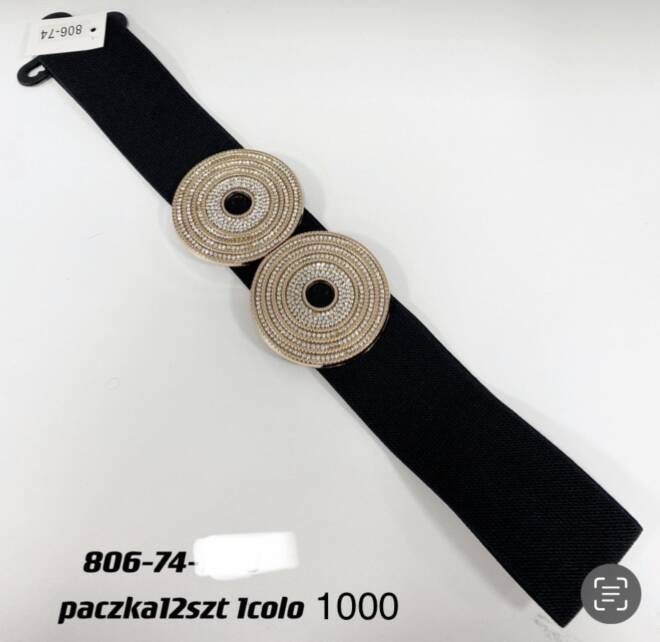 Pasek damskie 806-74 1 kolor  Standard (Towar Tureckie)