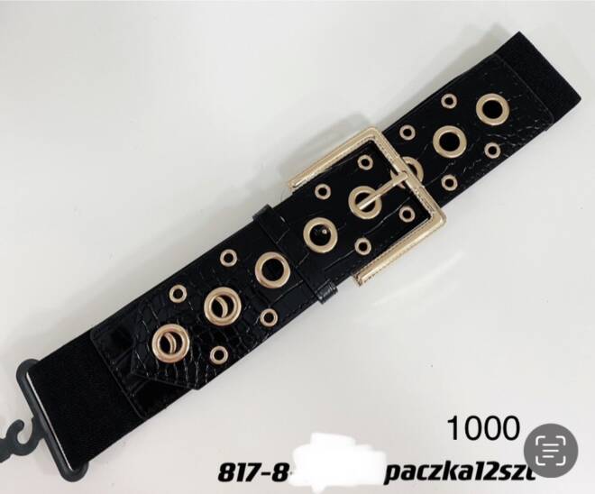 Pasek damskie 817-8 1 kolor  Standard (Towar Tureckie) 1