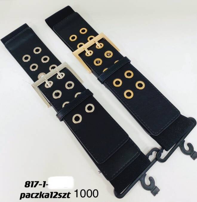 Pasek damskie 817-1 1 kolor  Standard (Towar Tureckie)