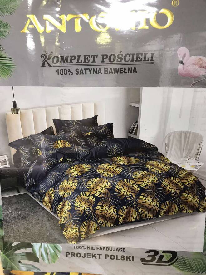 Komplet pościeli 3 części 2977 1 kolor  160x200cm 1