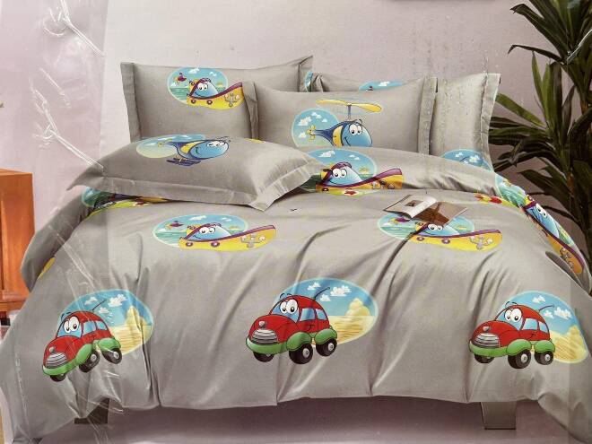 Komplet pościeli 3 części 2996 1 kolor  160x200cm