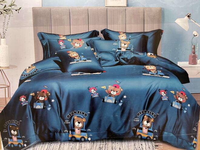 Komplet pościeli 3 części 3004 1 kolor  160x200cm 1