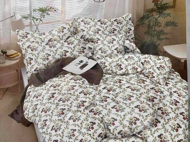 Komplet pościeli 3 części 3008 1 kolor  160x200cm