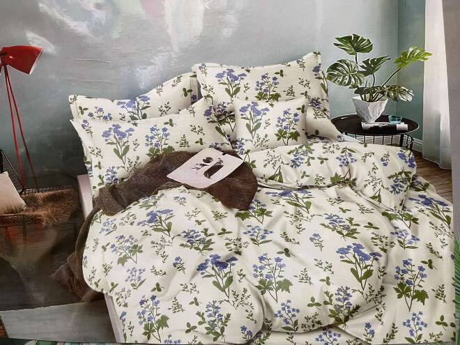 Komplet pościeli 3 części 3010 1 kolor  160x200cm 1