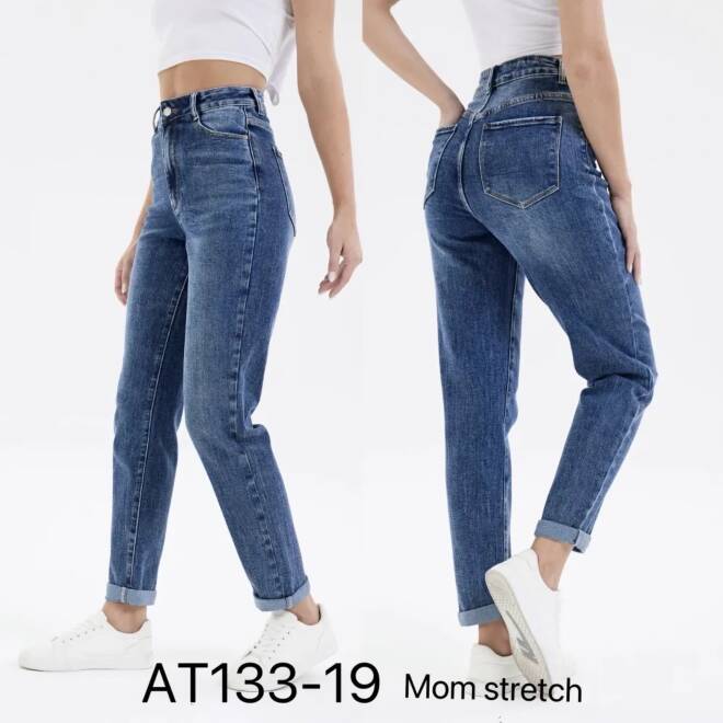 Jeansy damskie AT133-19 1 kolor  34-42 1
