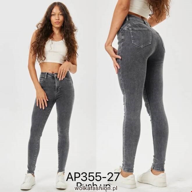 Jeansy damskie AP355-27 1 kolor  34-42