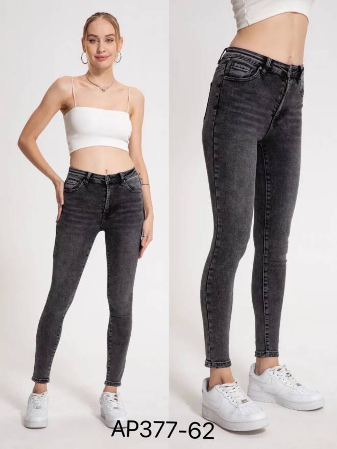 Jeansy damskie AP377-62 1 kolor  34-42 1
