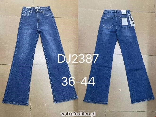 Jeansy damskie DJ2387 1 kolor  36-44