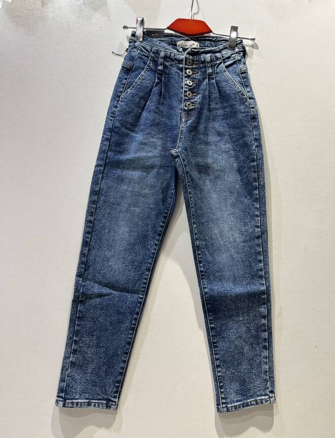Jeansy damskie 3033 1 kolor  34-42