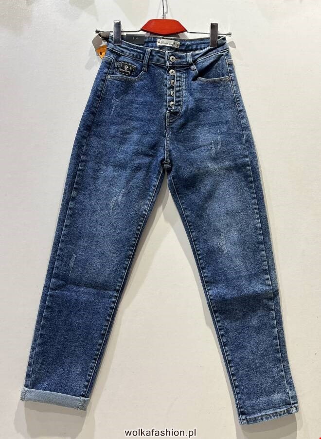 Jeansy damskie 3034 1 kolor  34-42