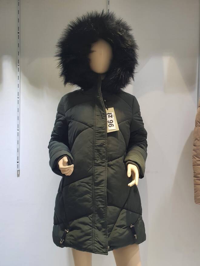 Płaszcze damskie 3040 1 kolor  M-2XL