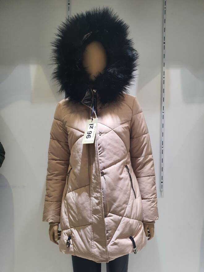 Płaszcze damskie 3041 1 kolor  M-2XL