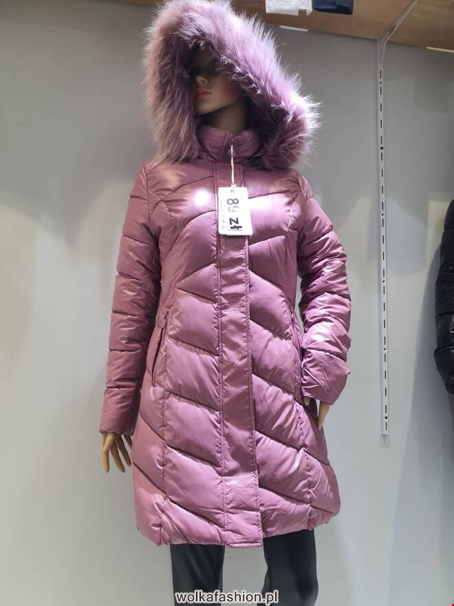 Płaszcze damskie 3043 1 kolor  M-2XL