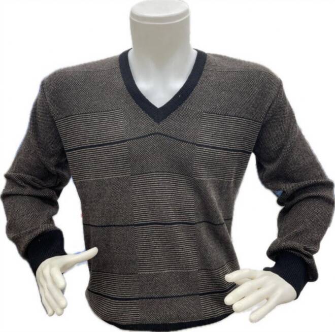 Sweter meskie 3052 Mix KOLOR  2XL-4XL (Towar Tureckie)