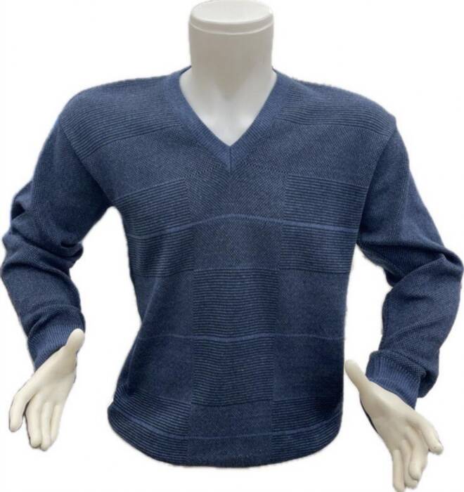 Sweter meskie 3053 Mix KOLOR  2XL-4XL (Towar Tureckie) 1