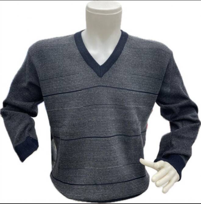 Sweter meskie 3054 Mix KOLOR  2XL-4XL (Towar Tureckie)