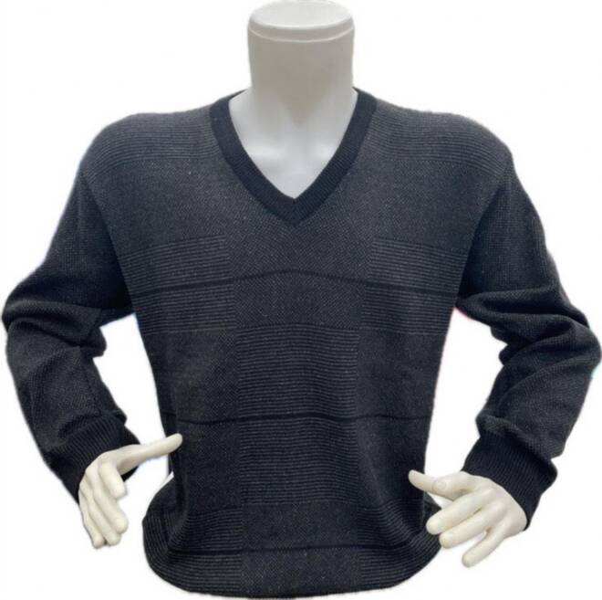 Sweter meskie 3055 Mix KOLOR  2XL-4XL (Towar Tureckie)