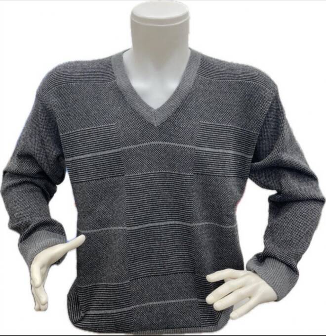 Sweter meskie 3056 Mix KOLOR  2XL-4XL (Towar Tureckie)