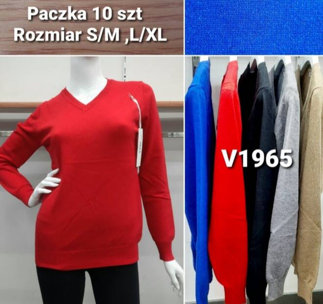 Sweter damskie V1965 Mix KOLOR  S/M-L/XL