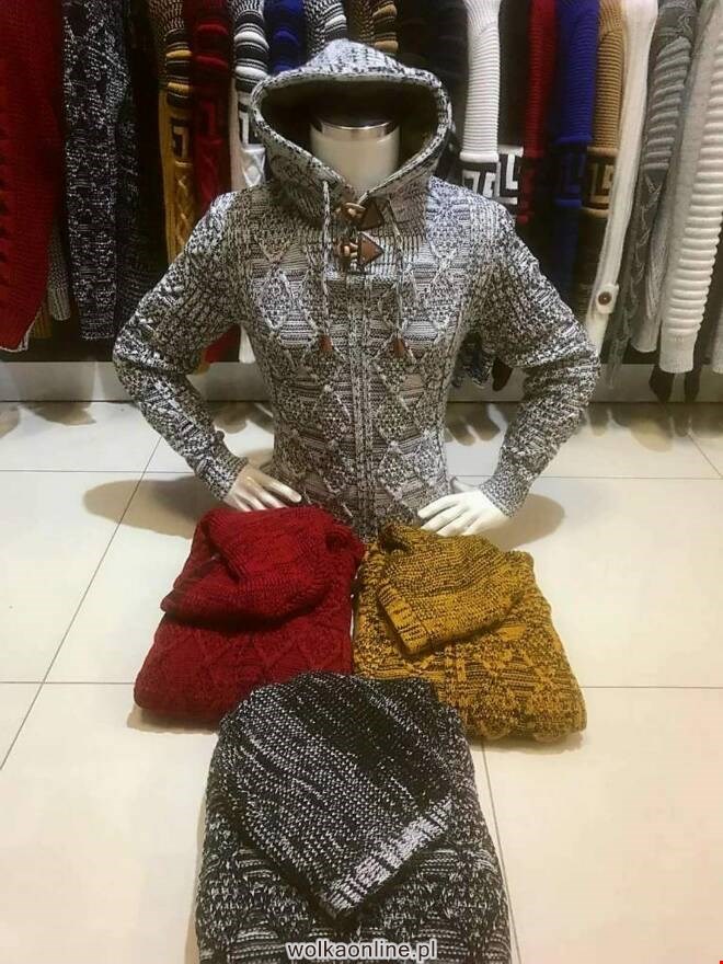 Sweter meskie 3087 1 kolor  M-3XL (Towar Tureckie)