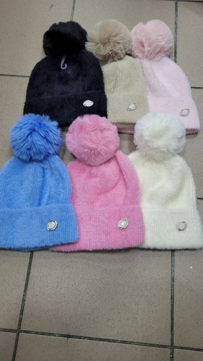 Czapka damskie 8487 Mix KOLOR  Standard 1