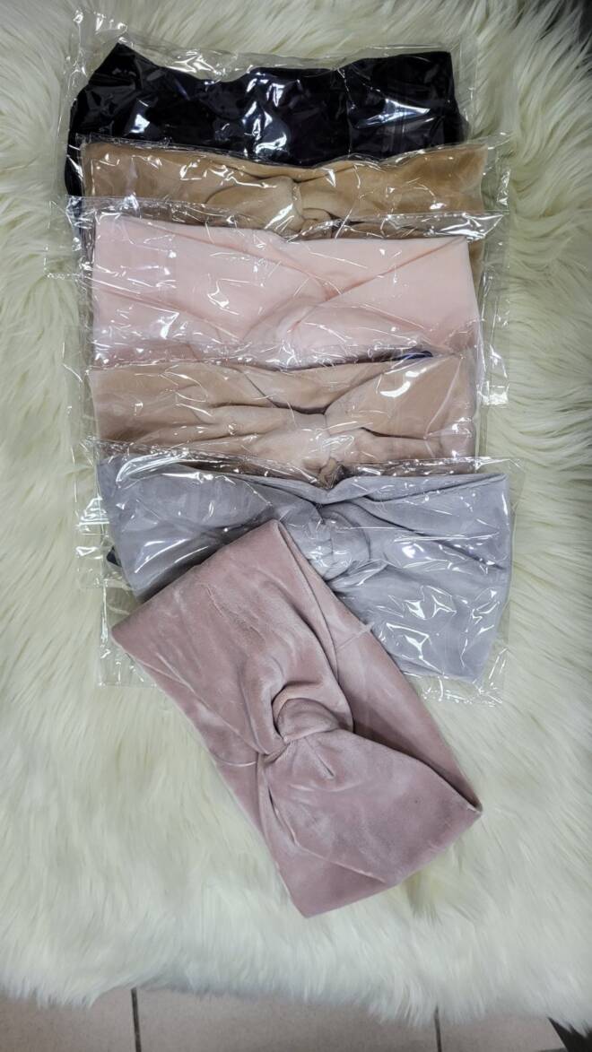 Opaska damskie 8496 Mix KOLOR  Standard