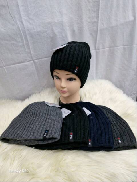 Czapka meska  zimowa 8770 Mix kolor Standard (Towar Ploskie) 1