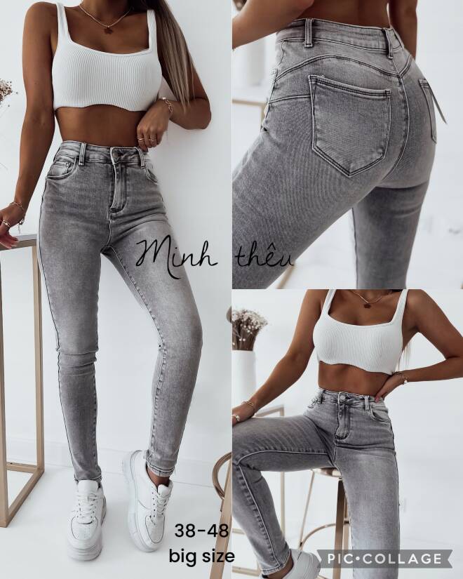 Jeansy damskie 8815 1 kolor  38-48 1