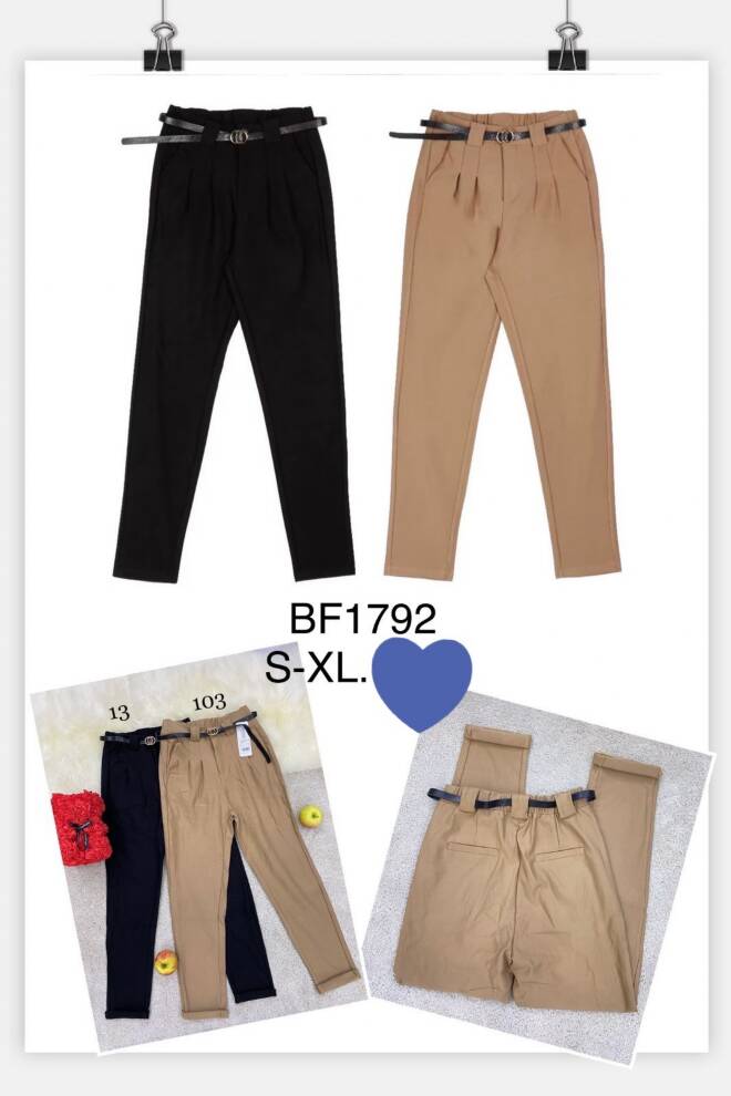Spodnie Damskie BF1792 1 kolor  S-XL 1