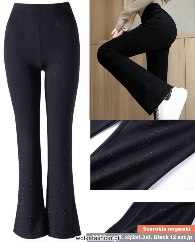 Leginsy damskie 9932 1 kolor  S-3XL