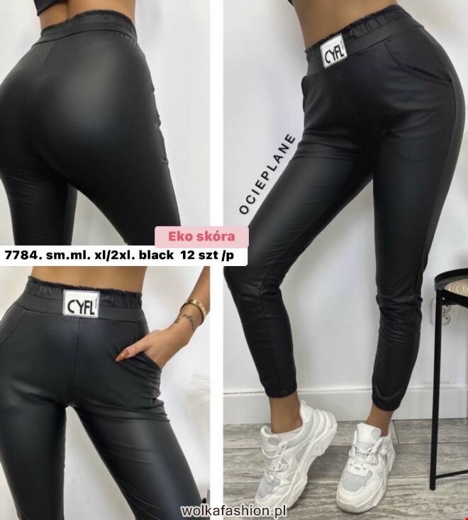 Spodnie damskie 7784 1 kolor  S-2XL
