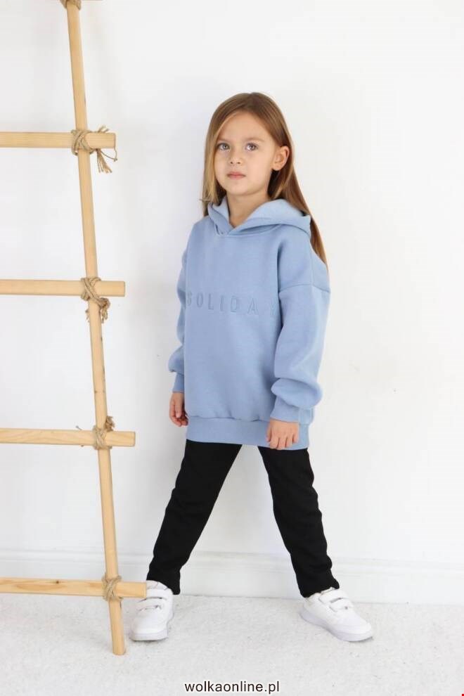 Bluza  dziewczęca 8888 1 kolor  4-14