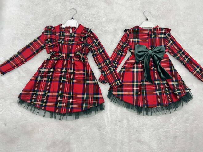 Sukienka dziewczęce 8906 1 kolor  2-12 1