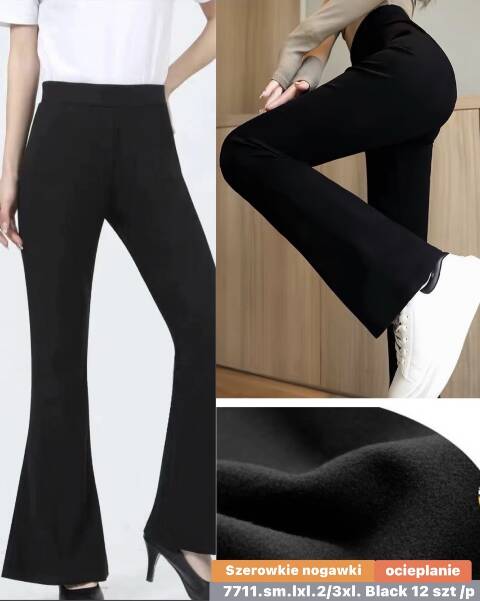 Spodnie zimowe damskie 7711 Mix kolor S-3XL 1