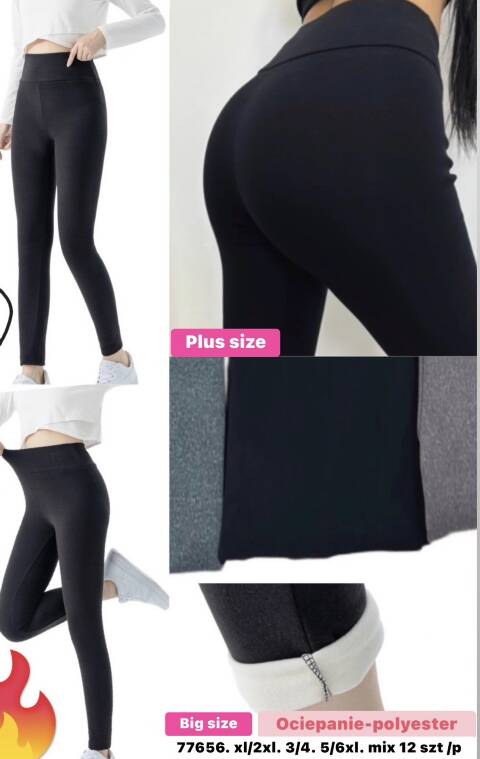 Leginsy damskie 77656 Mix kolor XL-6XL 1