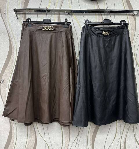 Spódnica damskie 0270 1 kolor S-XL (Towar Ploskie) 1