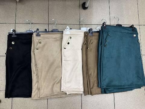 Spódnica damskie 0272 1 kolor S-XL (Towar Ploskie)