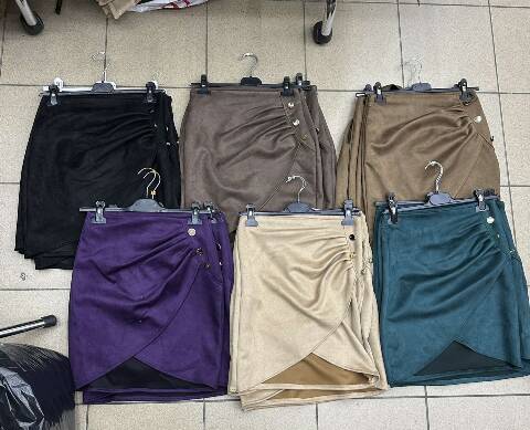 Spódnica damskie 0276 1 kolor S-XL (Towar Ploskie) 1