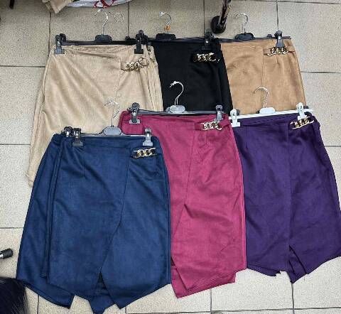 Spódnica damskie 0280 1 kolor S-XL (Towar Ploskie) 1