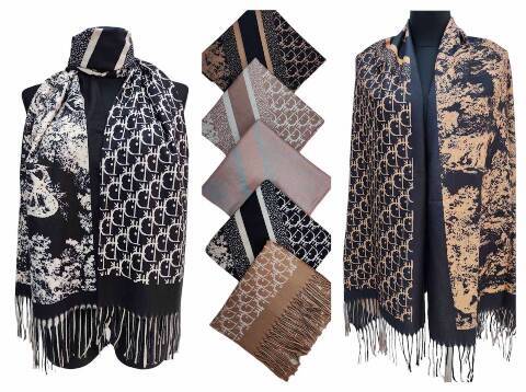 Szaliki damskie 0486 Mix kolor Standard