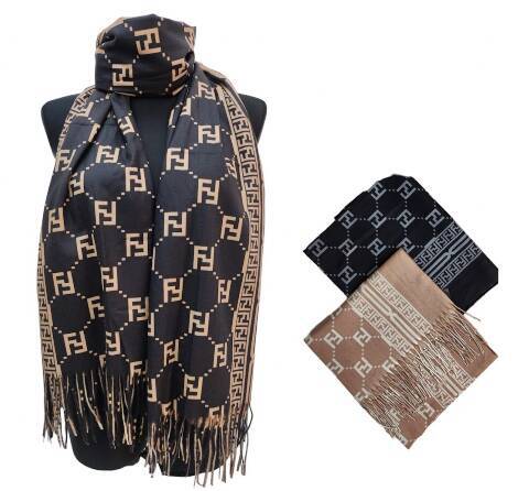 Szaliki damskie 0489 Mix kolor Standard 1