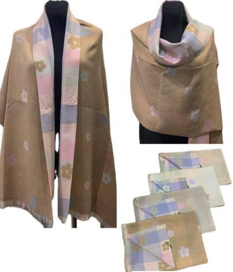 Szaliki damskie 0495 Mix kolor Standard 1